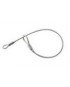 Câble acier double boucles - longueur 17,5 cm